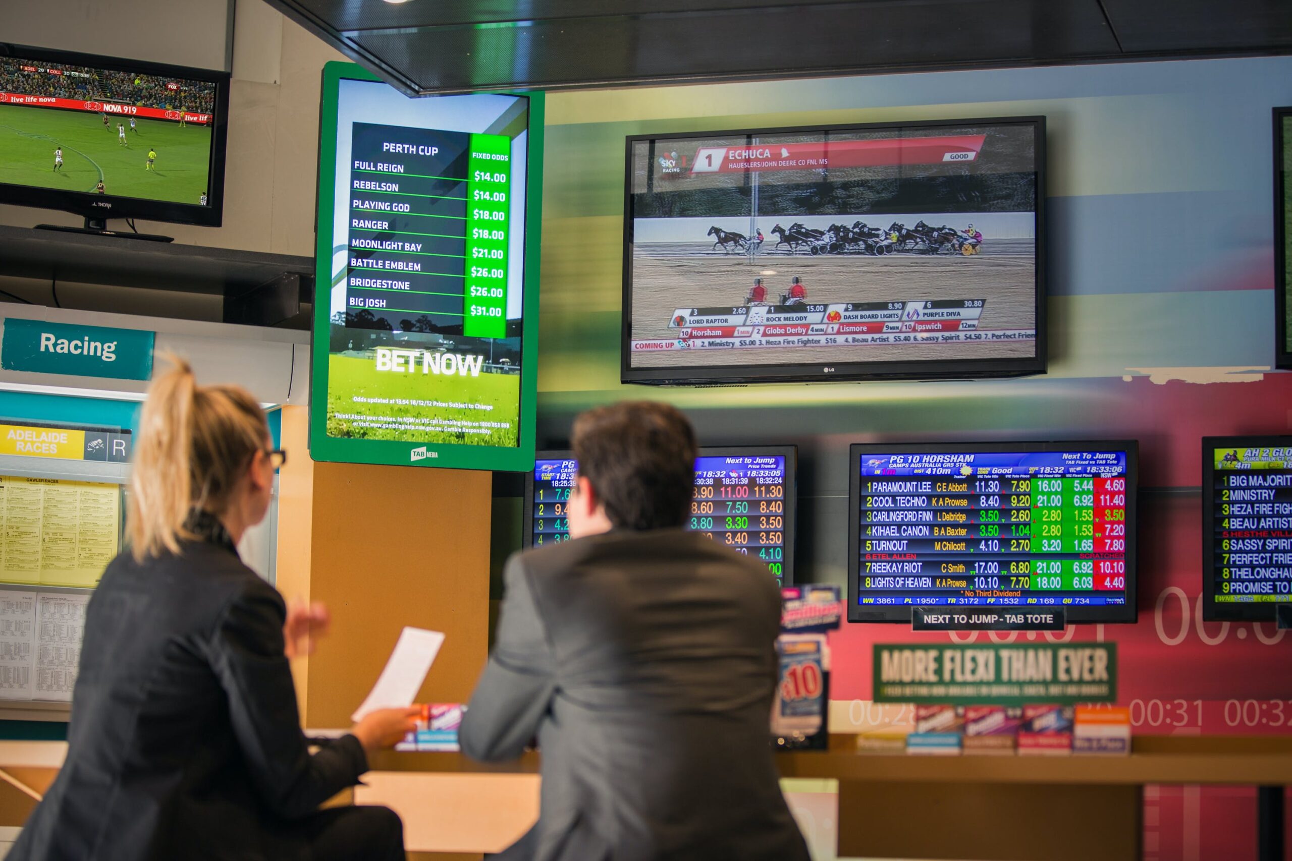 TAB WA (Western Australia) is a good way to betting